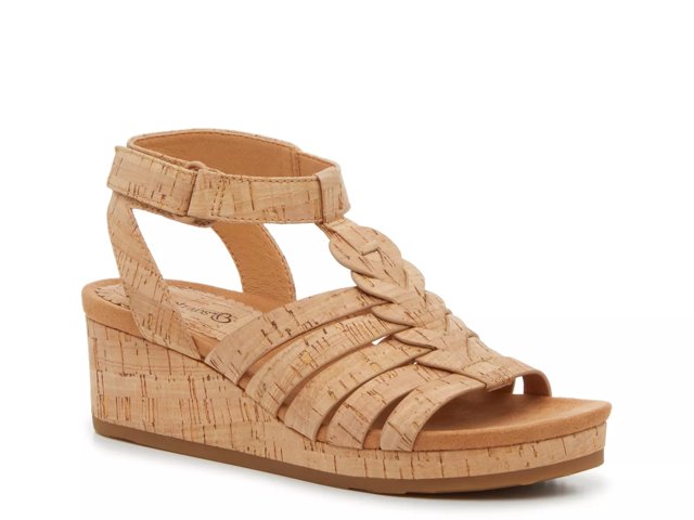 Nickie Wedge Sandal