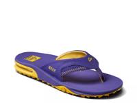 Fanning Pregame Flip Flop Purple view