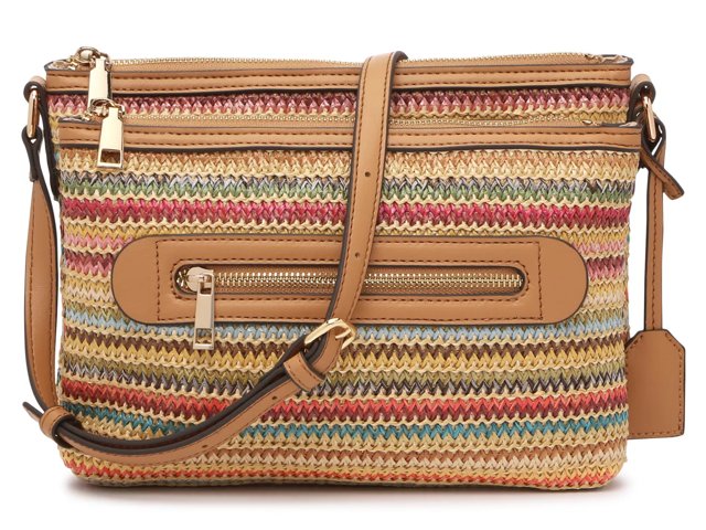 Rainbow Stripe Crossbody Bag