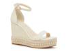 Hymee Wedge Sandal Off White view