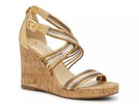 Elyzara Wedge Sandal Gold/Silver/Copper Combo Metallic view