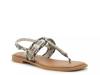 Burrke Sandal Black/Silver/Off White Snake Print view
