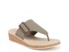 Bay Wedge Sandal Olive Green view