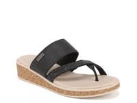 Bora Bright Wedge Sandal Black view