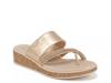 Bora Bright Wedge Sandal Gold view