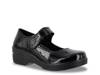 Letsee Mary Jane Work Shoe Black Patent view