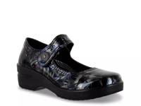 Letsee Mary Jane Work Shoe Black/Multicolor Prints view
