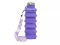Collapsible 17-Oz. Water Bottle Purple view