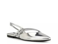 Beley Flat Silver Metallic view