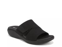 Carefree Wedge Sandal Black view