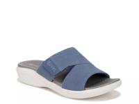 Carefree Wedge Sandal Blue view