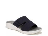 Carefree Wedge Sandal Navy view