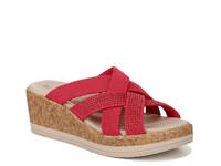Reign Wedge Sandal Magenta view