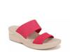 Sienna Bright Wedge Sandal Magenta view
