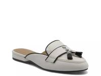 Saige Loafer Mule White/Black view