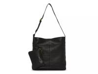 Kora Leather Shoulder Bag Black view
