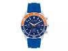 Coin-Edged Bezel Watch - FINAL SALE Blue/Orange view