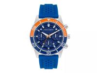 Coin-Edged Bezel Watch - FINAL SALE Blue/Orange view