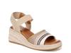 Noreen Wedge Sandal Bone Multicolor view
