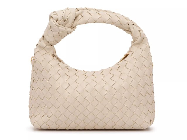 Woven Knotted Hobo Bag