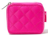 Quilted Pill Case Hot Pink view