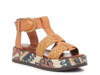 Katy Platform Sandal Cognac view