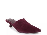 Louisa Mule Oxblood Suede view