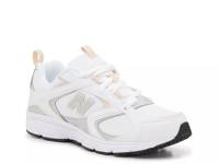 408 Sneaker - Women's White/Orange view