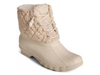 Saltwater Sherpa Duck Boot Bone White view
