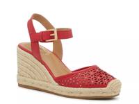 Rottie Espadrille Wedge Sandal Watermelon Red view
