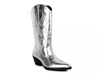 Ponsies Boot Silver Metallic view