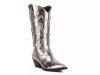 Cowby Boot Silver Metallic view