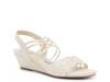 Grecia Wedge Sandal Light Gold Metallic view