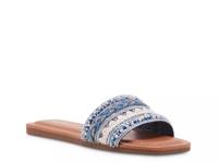 Thread Sandal Blue view