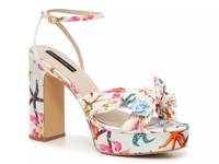 Hyacinth Platform Sandal White/Multicolor Starfish Print view