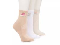 Cushion Women’s High Ankle Socks – 3 Pack Ivory/Beige/White view