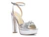 Immie Platform Sandal Silver Metallic view