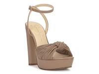 Immie Platform Sandal Latte Beige view