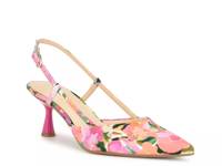 Rillas Pump Pink Floral Print view