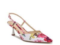 Rillas Pump White/Multicolor Floral Print view
