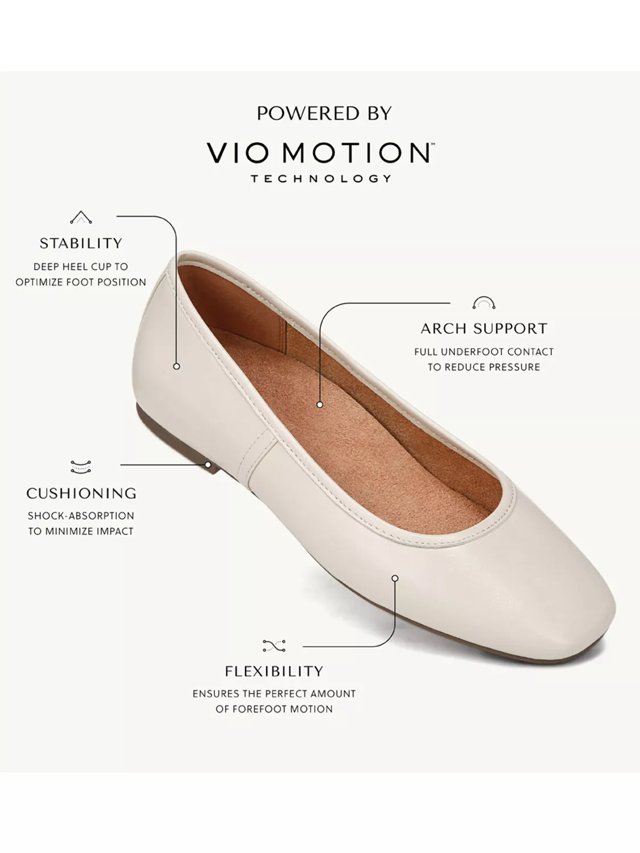 Vionic Orinda Flat - Free Shipping | DSW