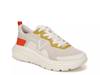 Walk Max Sneaker- Women's Cream/Tangerine Tango view