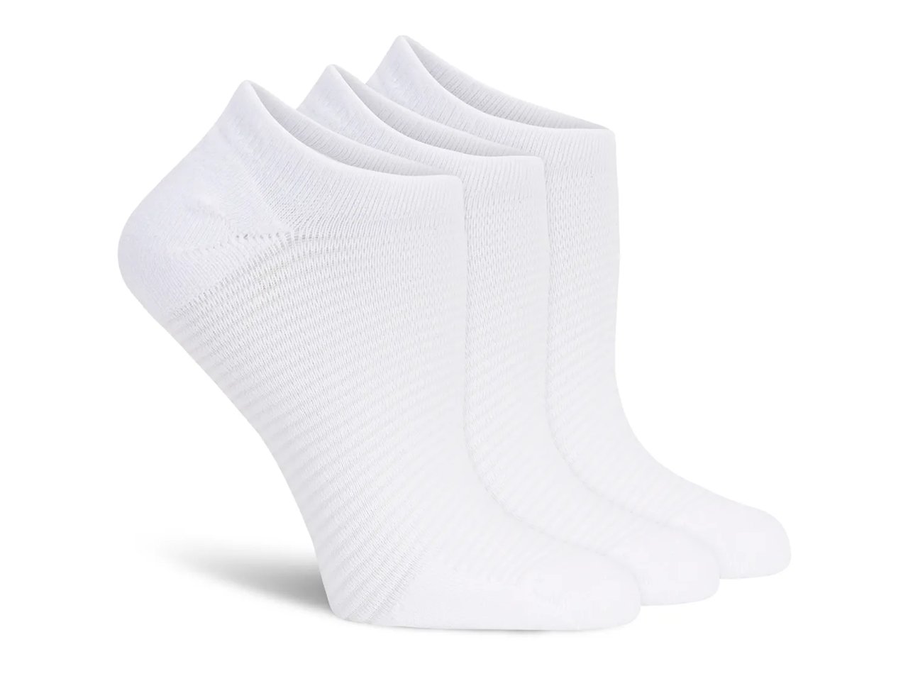 Cushioned Women's No Show Socks - 3 Pack