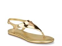 Unali Sandal Gold Metallic view