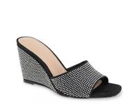 Giani Wedge Sandal Black/Clear view