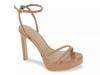Kendi Platform Sandal Tan Patent view