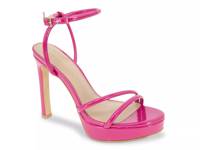 Kendi Platform Sandal Pink Patent view