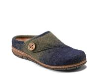 Ezra Clog Navy/Green view