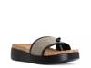 Farrah Wedge Sandal Black/Tan view