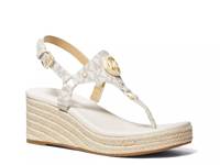 Casey Wedge Sandal Off White view